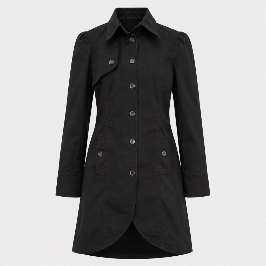 Black Tailored Jacket - Size 36