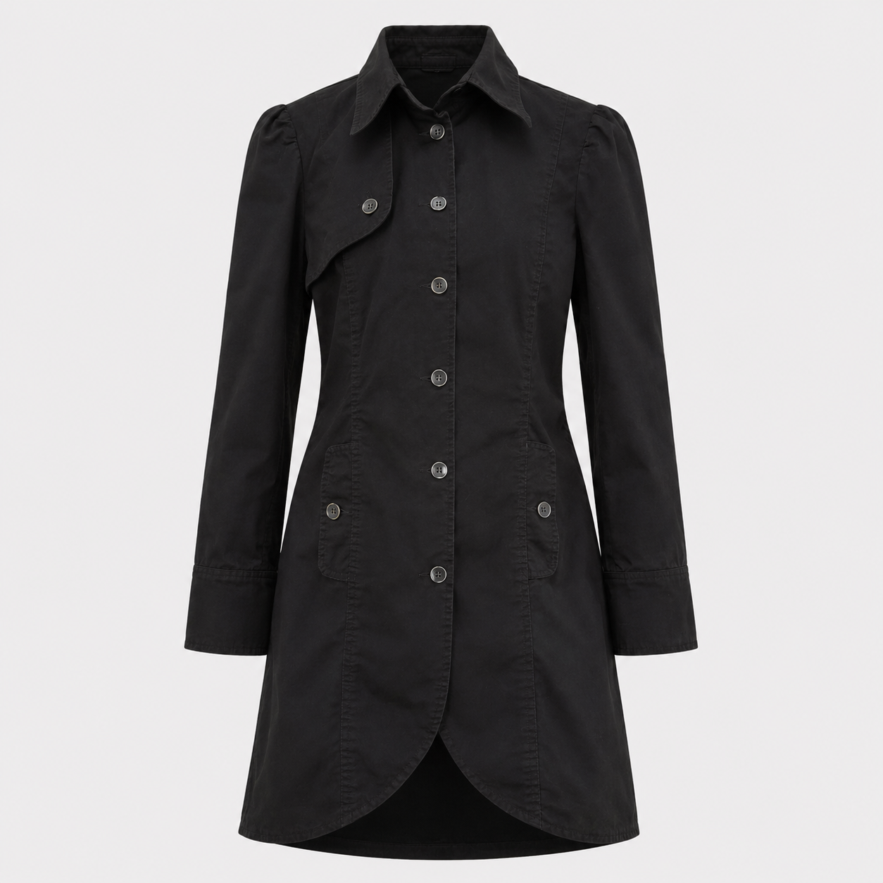 Black Tailored Jacket - Size 36