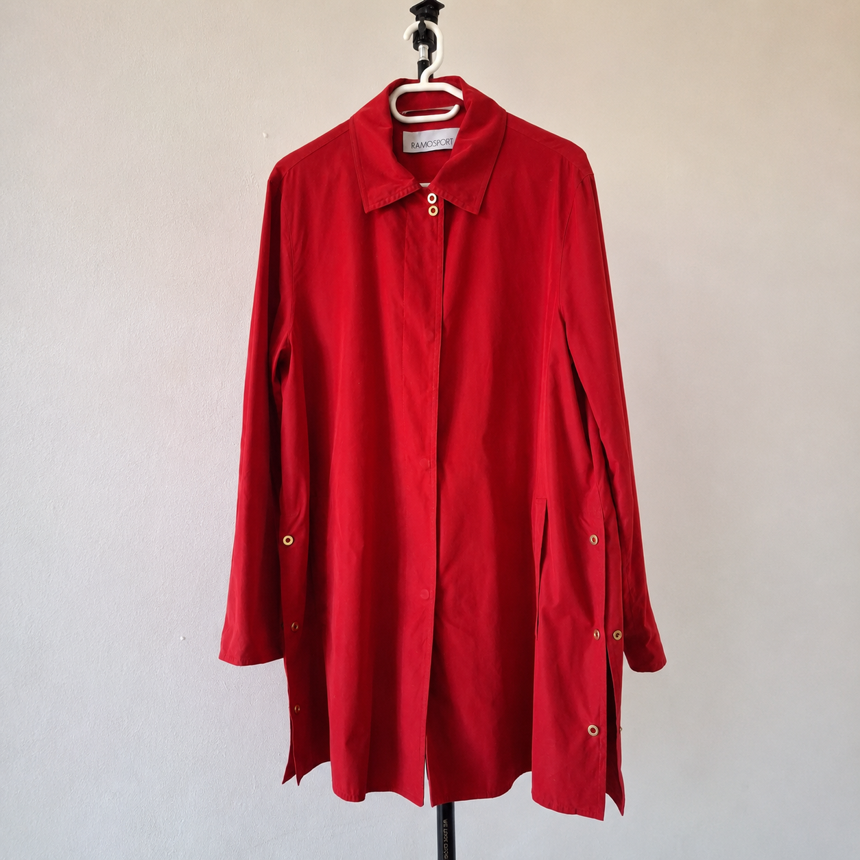 Red Lightweight Coat - Size 40