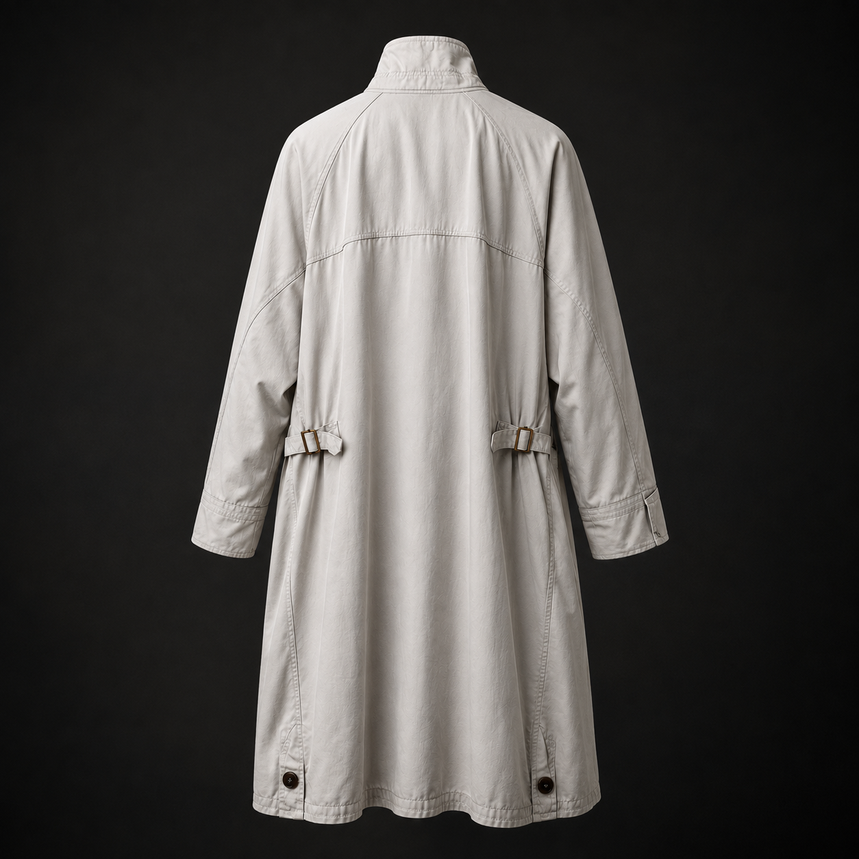 Denim-Style Utility Coat - Size 48 - Image 4