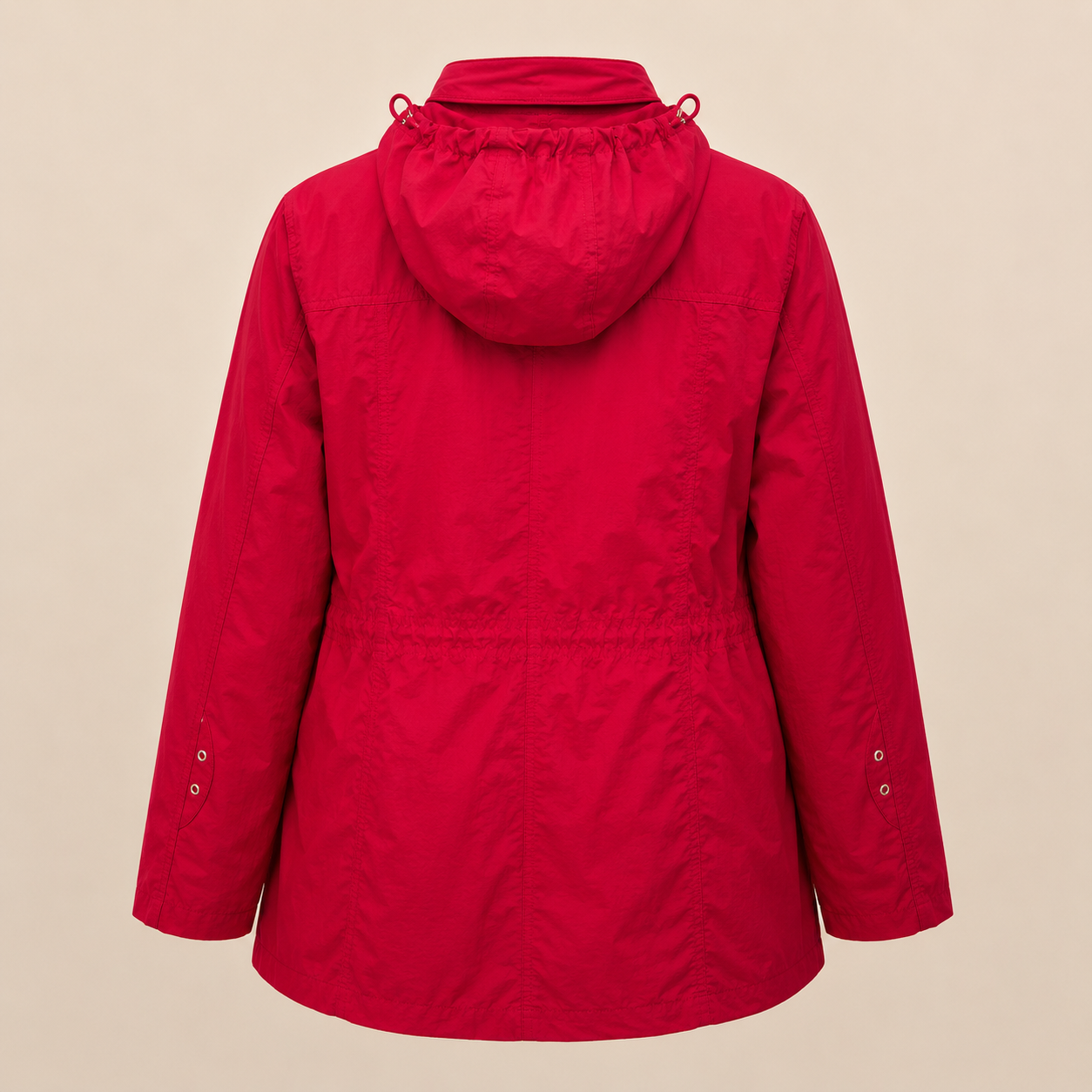 Red Hooded Jacket - Size 40 - Image 6
