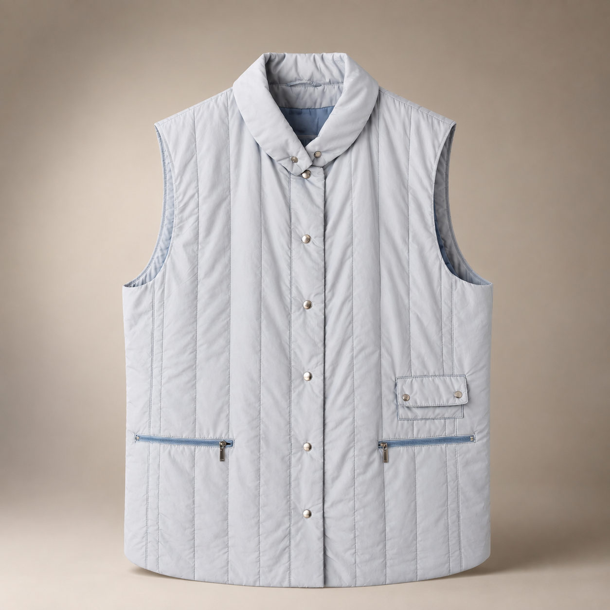 Powder Blue Body Warmer - Size 40