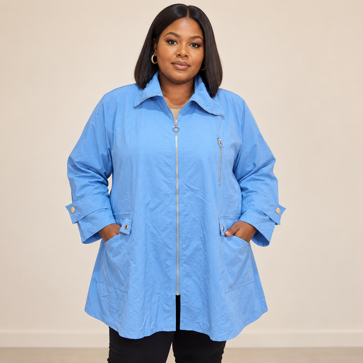 Blue Jacket - Size 48 - Image 3