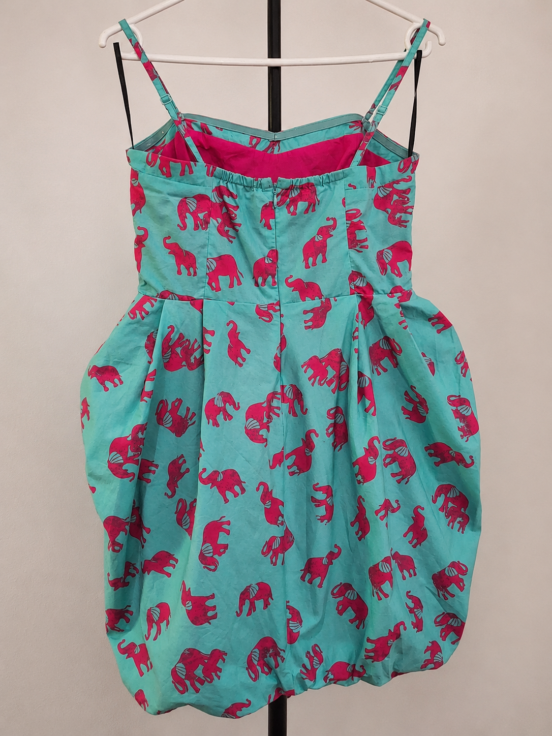 Blue & Pink Dress - Size 30 - Image 4