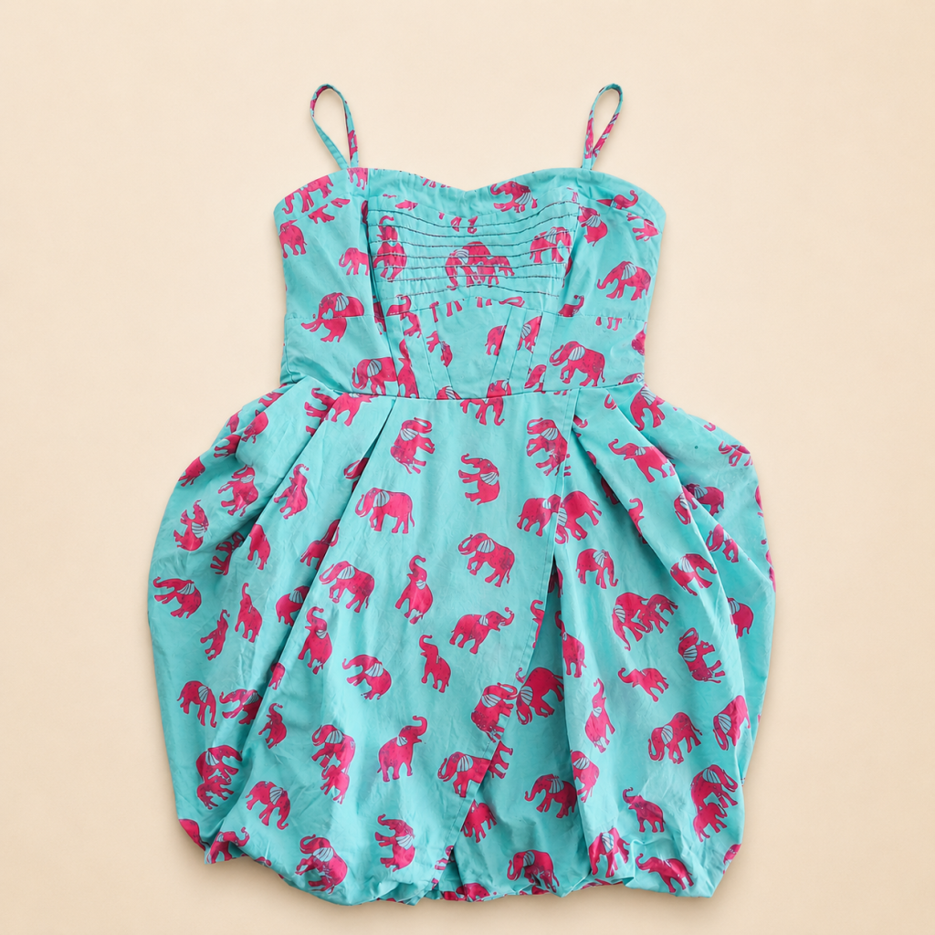 Blue & Pink Dress - Size 30