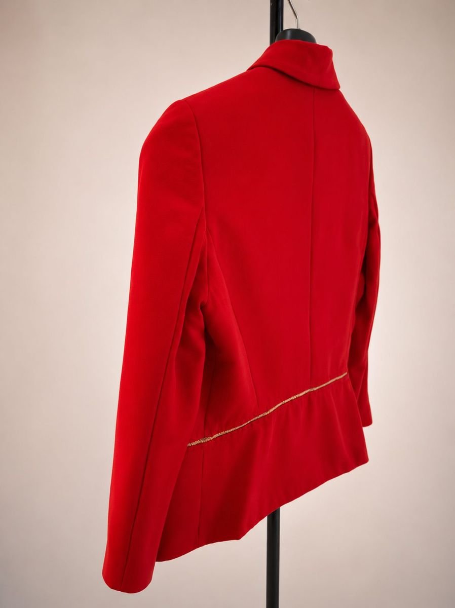 Red Statement Blazer - Size 32 - Image 6