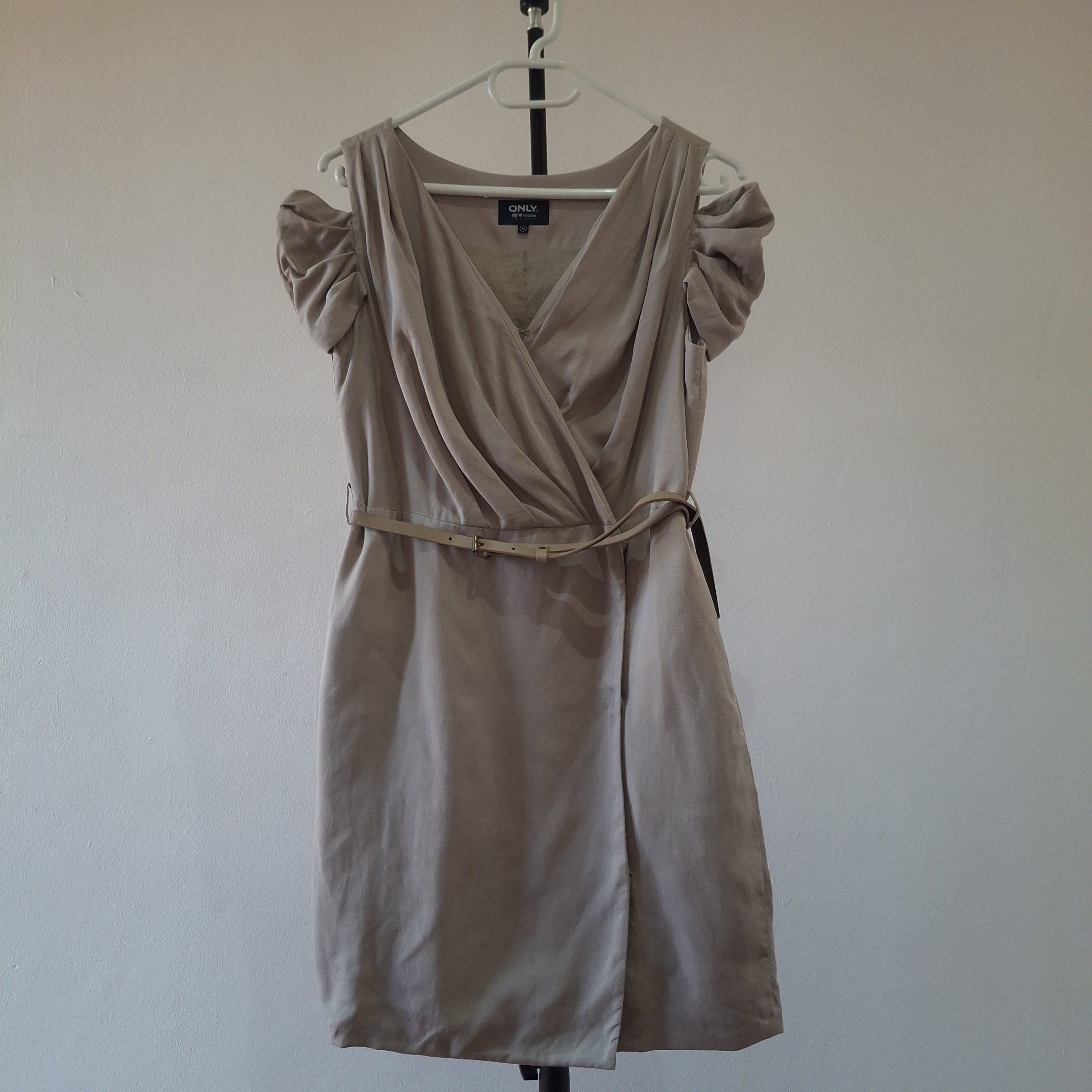 Stone Wrap-Style Dress - Size 32 to 34 - Image 2