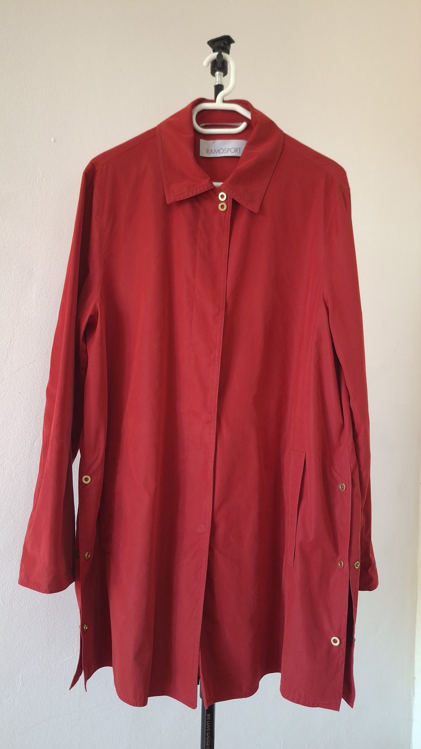 Red Lightweight Coat - Size 40 - Image 2